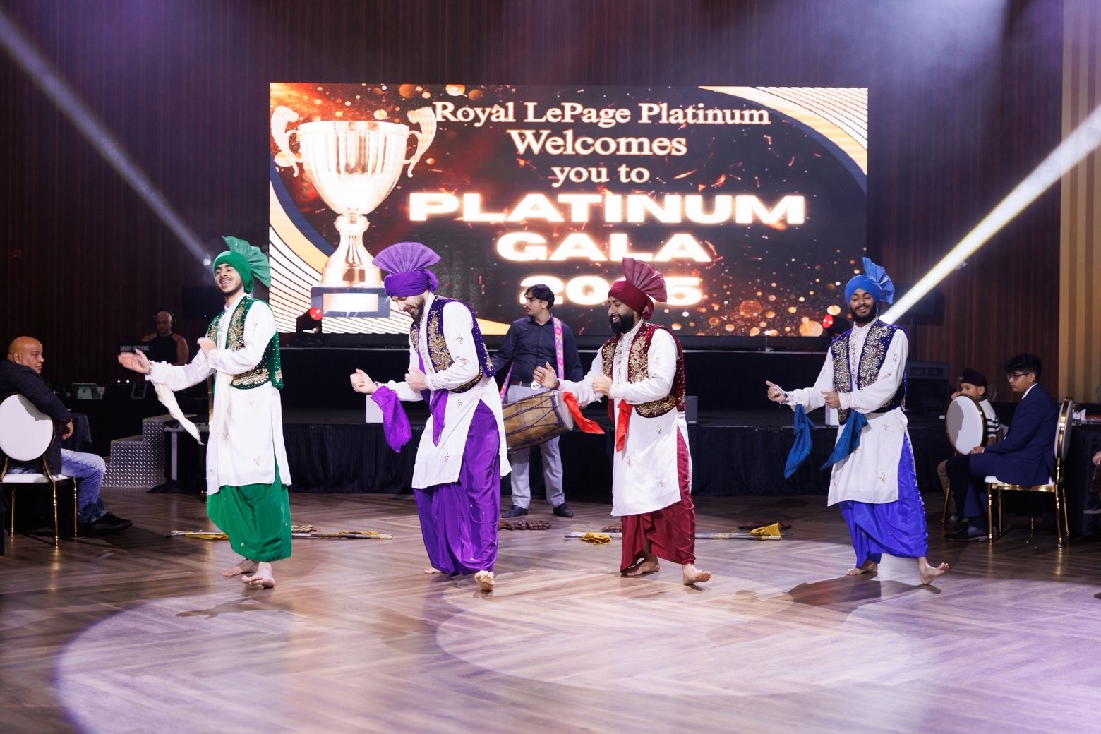 Bhangra performance