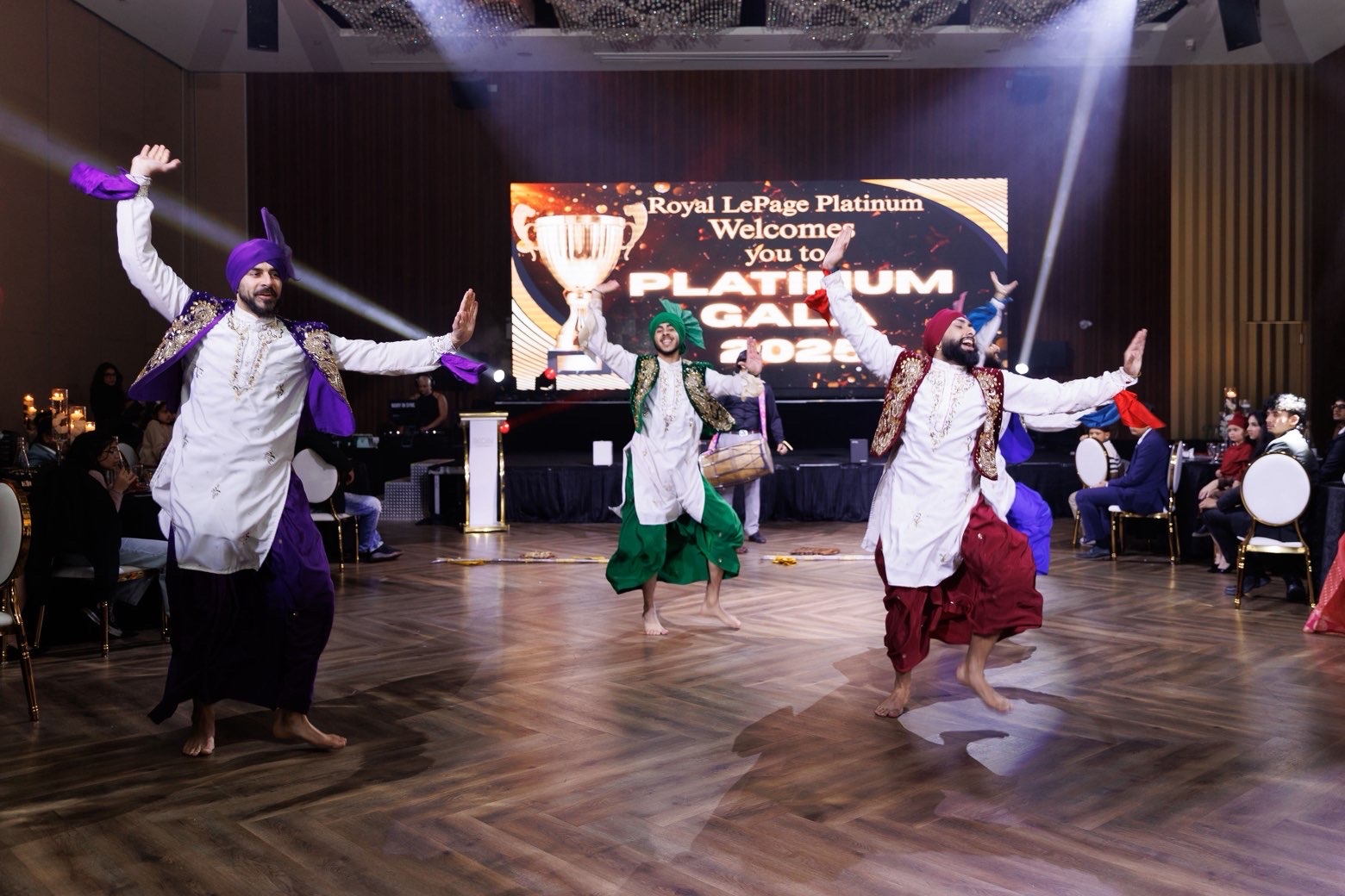 Bhangra performance